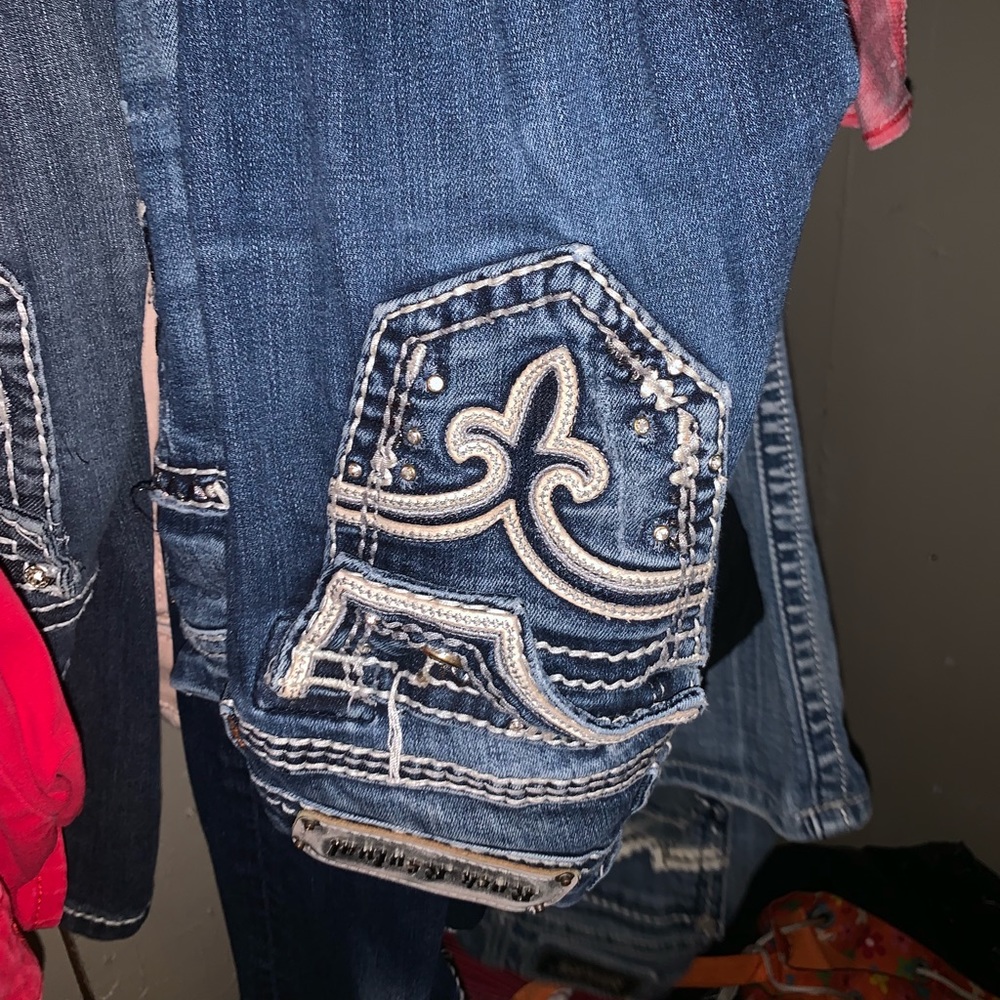 Rock revival skinny jeans